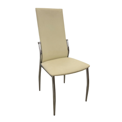 Стілець барний TAILER CHROME{V-18 зм.білий}