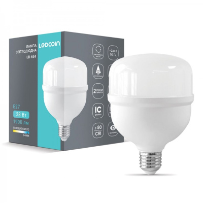 Е-40{Е27} 28W 6500K LED 230V  1900Lm  Лампа світодіодна LC