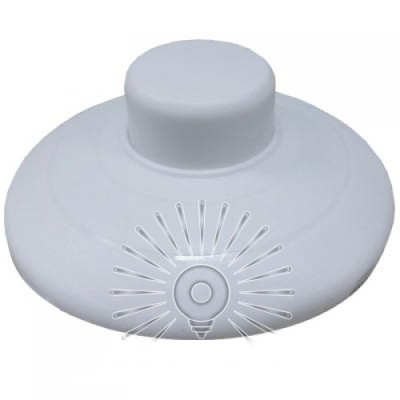 Кнопка кругла біла Lemanso 