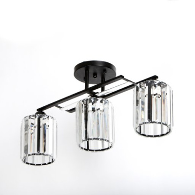 Люстра стельова SH-7336/3 BK