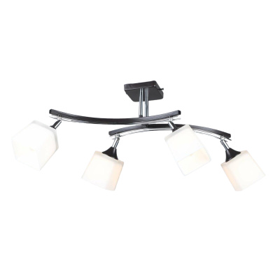 Люстра SIRIUS на 4 плафони B N1435/4 BK+CH