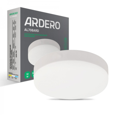 Накладний світлодіодний світильник Ardero AL708ARD 32W 3200Lm 5000K