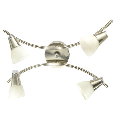 Спот Rabalux Rainbow на чотири плафона срібний 6254