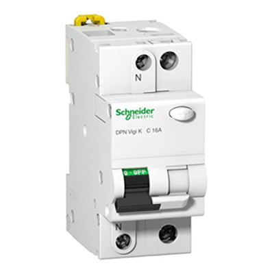 Диф.викл нагрузки DPN N Vigi 2п. 25А C 30mA,SCHNEIDER