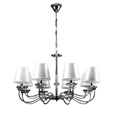 Люстра класична срібна підвісна Splendid-ray L89334/8 {SL}