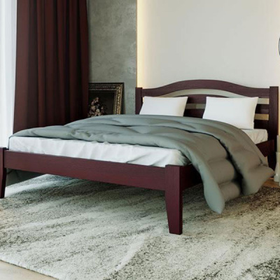 Ліжко ''Афіна нова ''160*200 бук TIN-116крок 5,5