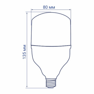 A80 Е27 20W 6500K LED 230V  Лампа світодіодна Ферон