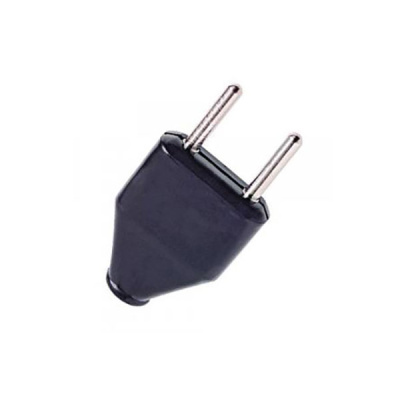 Вилка проста чорна Lemanso 