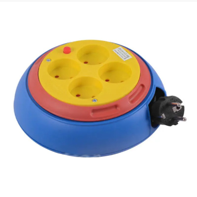 Продовжувач -котушка*4 5м б/з 6A Lemanso