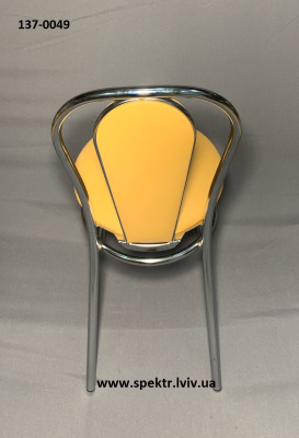 Стілець барний FLORINO CHROME{BOX-4 V-17зм,беж }