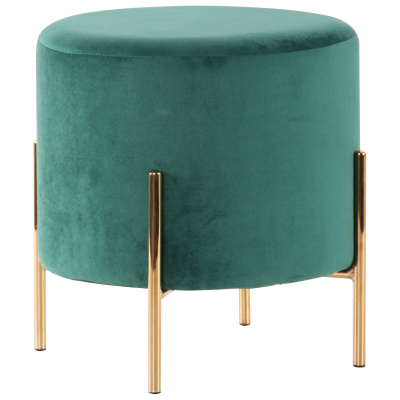 Пуф Mylene Green/Golden Chrom