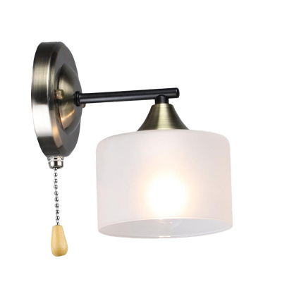 Бра настінне Sirius B A4417/1W BK+AB