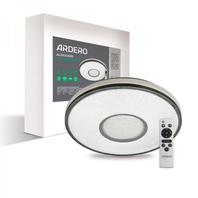 Світильник світлодіодний круглий накладний LED ARDERO AL5100 56W RGB