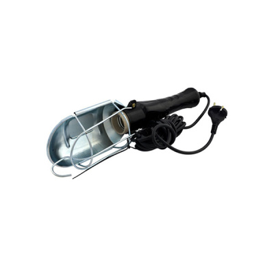 Переноска гаражна 10м з вимикачем чорна Lemanso