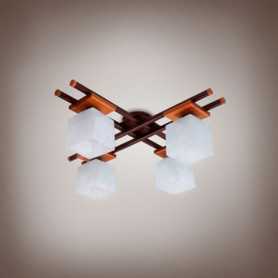 Люстра класична N&B light 14666 Миллениум коричневий-черешня